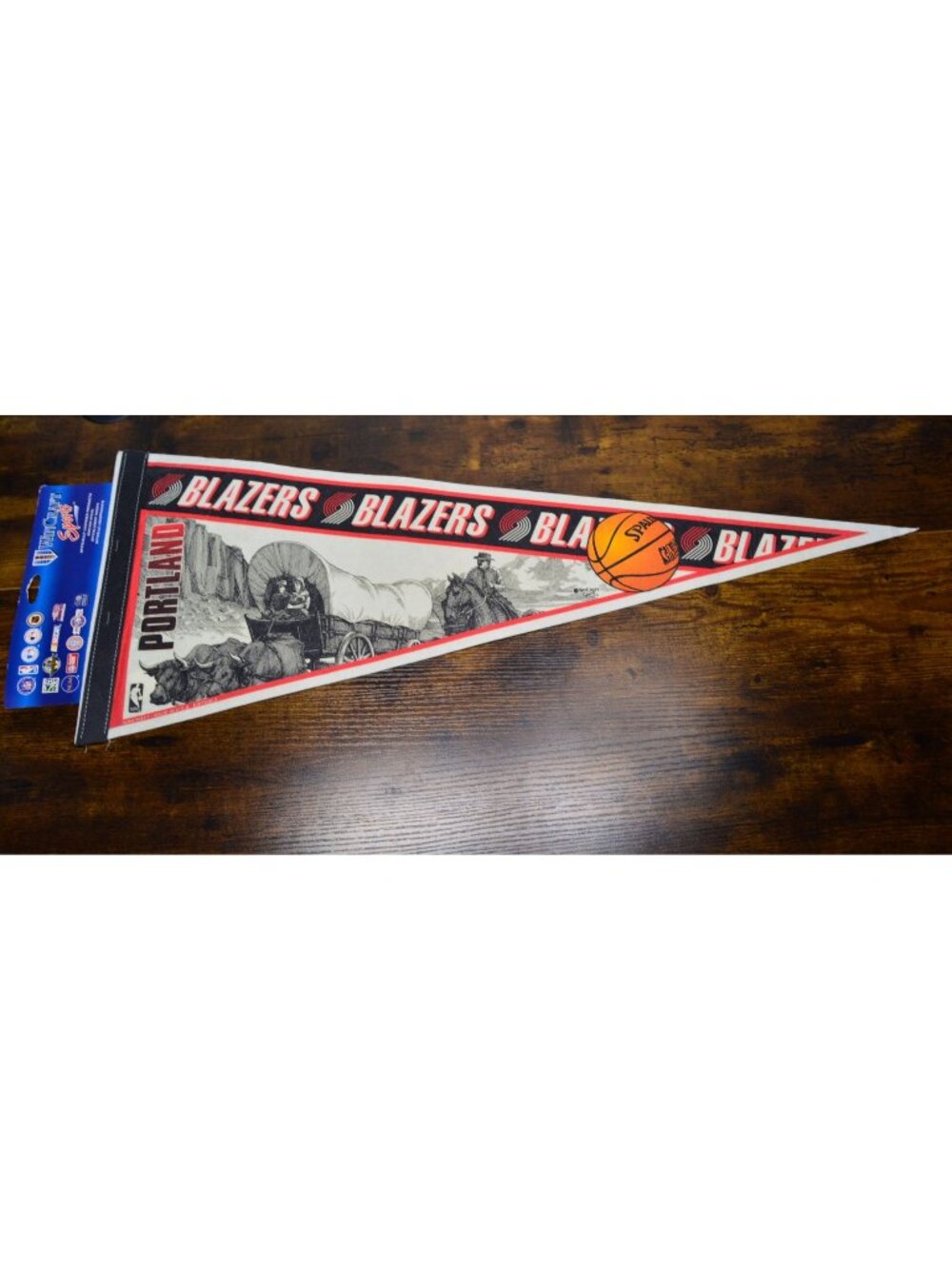 Vintage Portland Trail Blazers NBA Pennant 30 inches